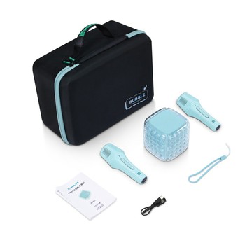 麥克風 WEILIFE BUBBLE 泡泡藍牙喇叭 雙無線麥克風唱歌組