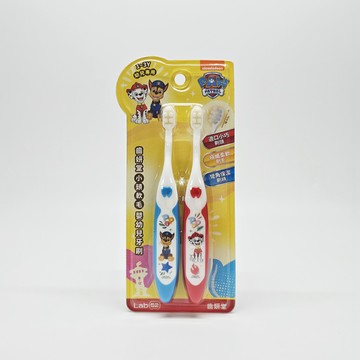 Lab52 齒妍堂 汪汪隊 小頭軟毛嬰幼兒牙刷 2入/組 1-3歲可用