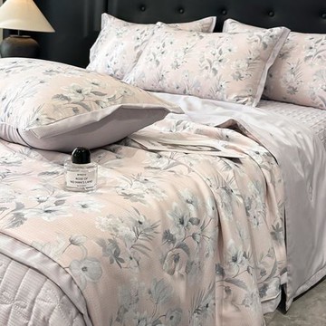 夏季天絲夏涼被四件套可水洗夏被冰絲空調被春秋被單人雙人薄被子