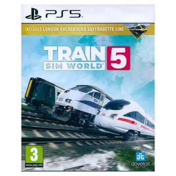 PlayStation PS5 模擬火車世界5 Train Sim World 5 中英文歐版  單一商品