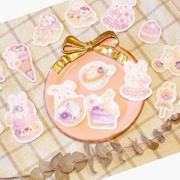 三色堇 兔 │貼紙包 │手帳貼紙