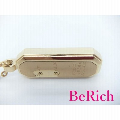 セイコー SEIKO ペンダント ウォッチ 時計 L620-4020 ゴールド