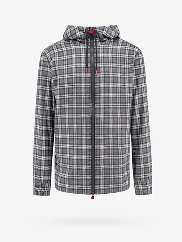 Madras hooded sweatshirt - KITON CIRO PAONE - gender_Man