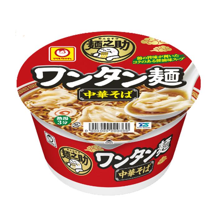 東洋水産 麺之助 ワンタン麺 中華そば 91g×12個入 ／食品