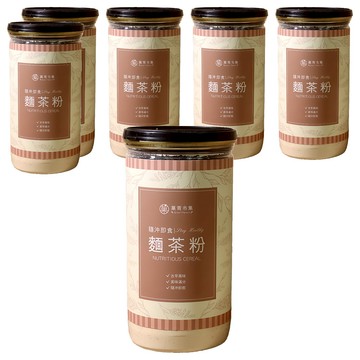GreenMarket 菓青市集 古早味麵茶粉  400g  6罐