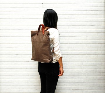 2way tote bag backpack bag 兩用背包 側背包 15吋電腦袋 後背包