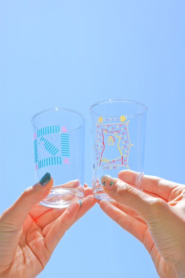 Hachi&Shibuya 玻璃杯兩件組（180毫升 x 2）