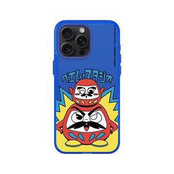iPhone 15 Pro Max Clear 激光藍 - Paiheme Studio - Daruma Family