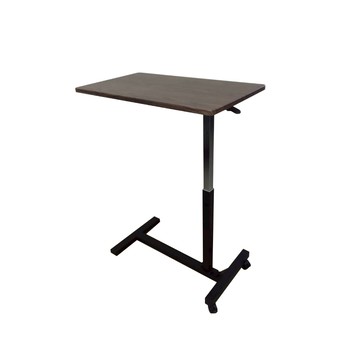 邊桌/升降邊桌(具剎車)/搭配沙發/床邊/書桌/餐桌/吧台/站著(棕色)台灣製【52302】Tasteful 特斯屋