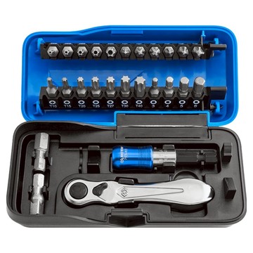 KING TONY 金統立 專業級工具 DR迷你型起子頭棘輪1/4吋扳手組 KT1026CQ-AM  1套  1025H + 1025T +  1025Z + 1025P + 1025U + 276B-35 + 753-63 + 7702-25Bit