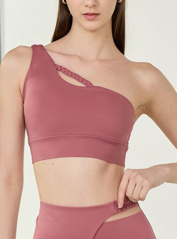 【S2N】ME ! 編織單肩美背上衣_Desert Coral T043