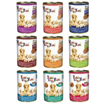 YAMI亞米羅浮大餐/鮮味角燒系列 400g x 24入組(購買第二件贈送寵物玩具x1包)