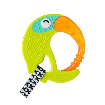 Chicco大嘴鳥冰凍搖鈴固齒玩具(CHE281603) 175元