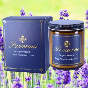 【美國Pavaruni】香薰蠟燭禮盒薰衣草之戀100種香味咖啡杯大豆植物蠟燭香氛蠟燭聖誕交換禮物