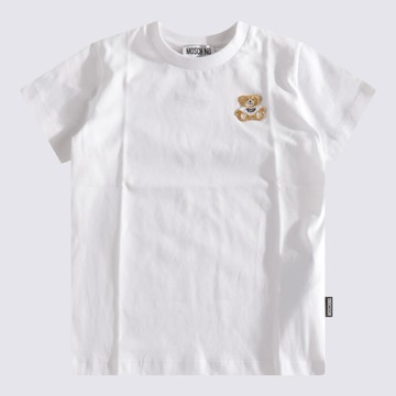 Moschino White Cotton T-shirt