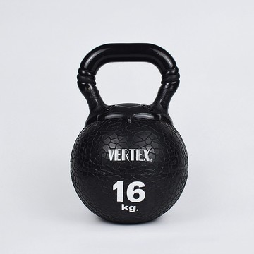 台灣製造 橡膠壺鈴16KG Kettlebell 安全壺鈴 居家健身 重量訓練