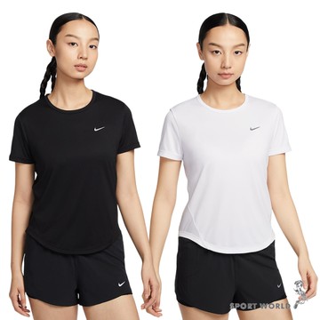Nike 短袖上衣 女裝 排汗 反光 黑/白【運動世界】HQ0649-010/HQ0649-100