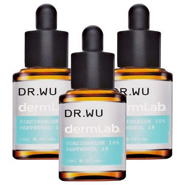 DR.WU 達爾膚 10%菸鹼醯胺B5舒緩精華  15ml  3罐