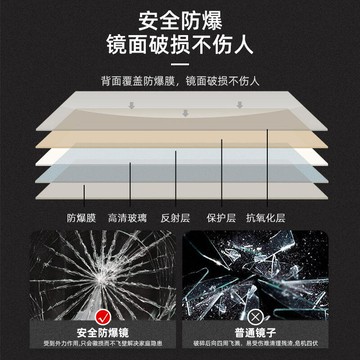 新品上市!!熱門爆品！！48h出貨丶全身鏡穿衣落地鏡子家用壁掛貼牆女生臥室化妝掛牆立體試衣鏡