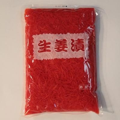 紅生姜（千切り） 1袋（800g)　漬物 