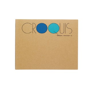 *需預訂 日本 maruman S號素描本 100頁 /本 紅SS-01、藍SS-02藍色s號