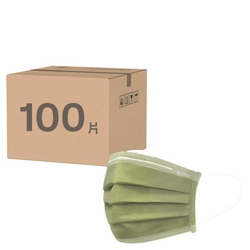 MEDTECS 美德醫療 成人醫用口罩  放鬆綠  50片  2盒