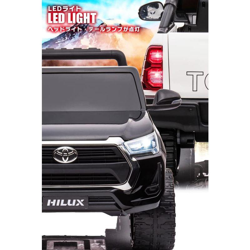 電動乗用カー 乗用ラジコン TOYOTA HILUX トヨタ ハイラックス HL860 大型 2人乗り 電動乗用ラジコンカー 乗用玩具 電動