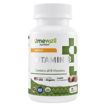timewell 時光安好 多多素食維生素B群  60顆  1罐