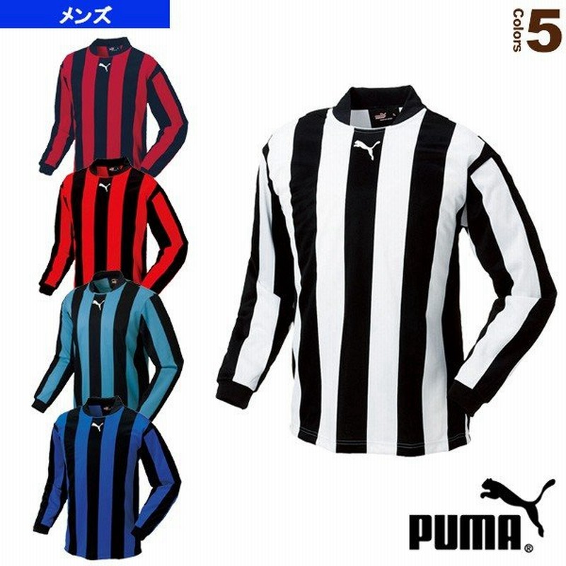 プーマ サッカーウェア メンズ ユニ ストライプ長袖ゲームシャツ メンズ 通販 Lineポイント最大0 5 Get Lineショッピング