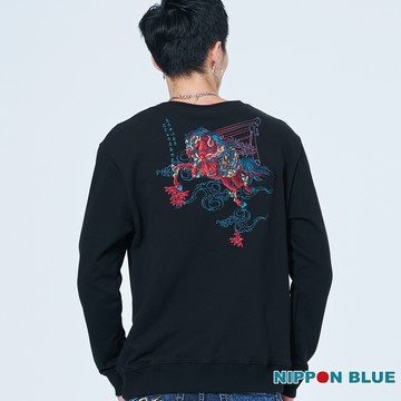 【買1送1】東海道神馬祭大學長TEE(黑) - BLUE WAY 日本藍