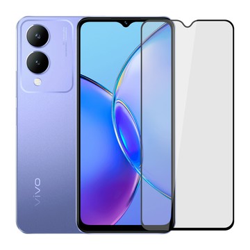 YADI vivo Y17s 6.56吋 2023  專用 水之鏡 AGC 全滿版手機玻璃保護貼