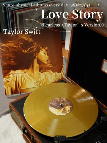 正版 霉霉 泰勒斯威夫特專輯 Taylor Swift Fearless 黑膠唱片lp