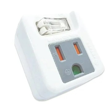 (3入優惠組)【電精靈】防塵節能一開一插分接壁插座 DL-311A 