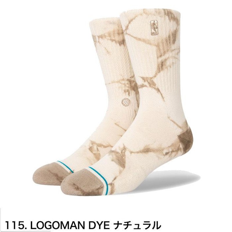 ネコポス 送料無料 STANCE NBA ソックス SOCKS スタンス バスケ バスケットボール用 LOGOMAN CREW CREW2 ミッド  クルーソックス メンズ 靴下 男性用 | LINEブランドカタログ