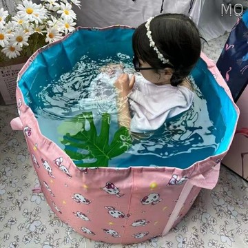 全新 泡澡袋 泡澡桶 可摺疊 家用 浴缸 洗澡盆 沐浴盆 沐浴桶 冬季泡澡 要與桶 大號