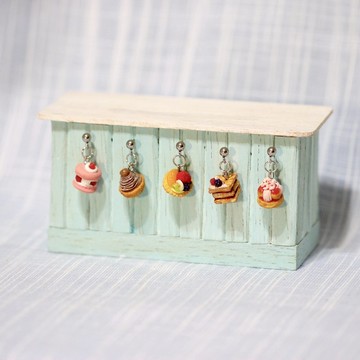袖珍法式甜點耳環套組 Miniature French Dessert Earring Set