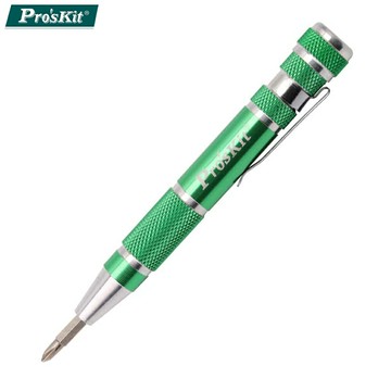 又敗家@台灣品牌Pro'sKit寶工9合1鋁合金手柄精密起子組SD-9814(防滑,防鏽,防腐蝕)可換起子頭螺絲批頭精密維修拆卸組螺絲刀Proskit Pro's Kit Pros Pro sKit【全館299超取免運】【APP下單點數4倍送】