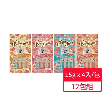 【Kitty Licks】甜甜貓 鮭魚肉泥條15gx4條/包;12包組