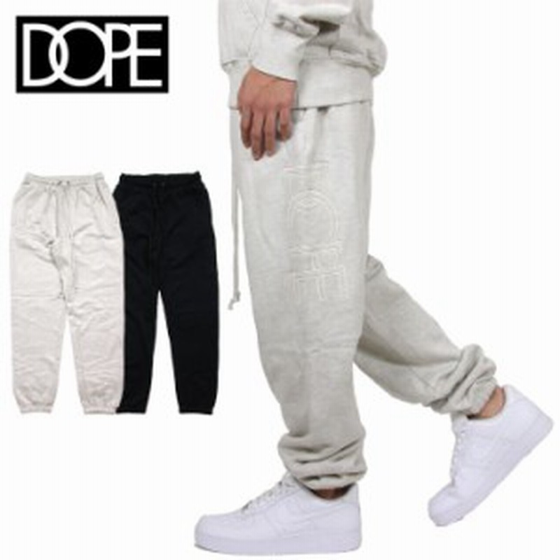 ドープ パンツ Dope スウェットパンツ ジャージ メンズ ブランド 大きいサイズ おしゃれ おすすめ グレー ブラック M L Xl 通販 Lineポイント最大get Lineショッピング