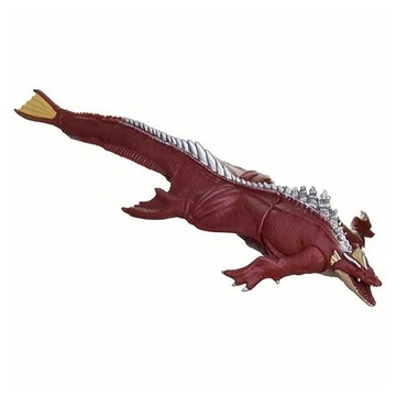 BANDAI MOVIE MONSTER系列軟膠 哥吉拉 海生型態 BT47701  塑膠PVC材質  中國大陸產地  1個