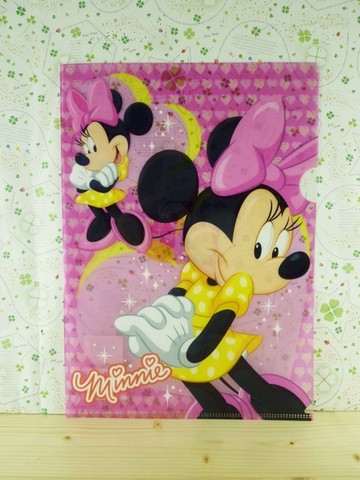 【震撼精品百貨】Micky Mouse_米奇/米妮 ~L夾-粉愛心