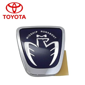 【PP保勁國際】🔥JDM逸品🔥日本原廠 TOYOTA MR-S MR2前保桿車標 銘牌 貼紙