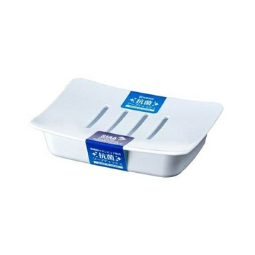 小禮堂 NAKAYA 抗菌肥皂台 (白款)