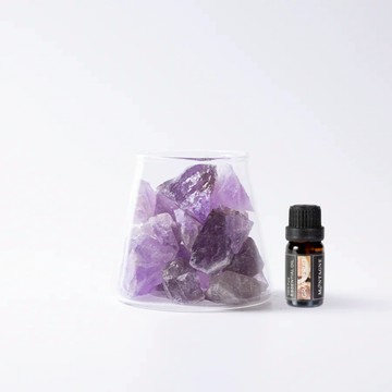 【Montagne】紫水晶｜富士山晶礦杯透明款（不贈杯蓋）｜葡萄柚10ml _廠商直送