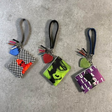 pouch heart clip charm (C26011)