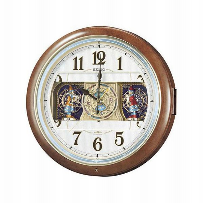 SEIKO セイコー からくり時計 電波掛け時計 顧み