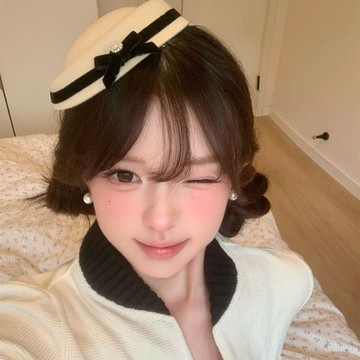 俏皮千金風~絲絨蝴蝶結發飾可愛小禮帽發夾女小香風頭飾配飾發卡