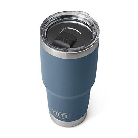 YETI Rambler 30 oz Tumbler, Stainless Steel, Vacuum Insulated with MagSlider Lid, Nordic Blue並行輸入品