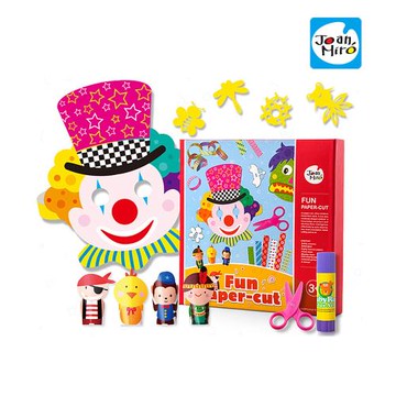 【JoanMiro 原創美玩】兒童百變趣味遊戲盒(附口紅膠、安全剪刀)