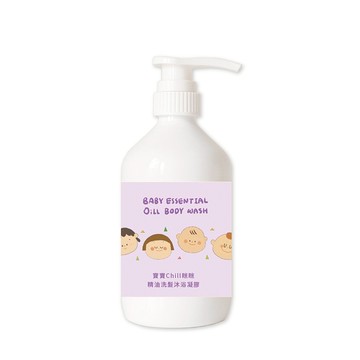 【怕怕髒】寶寶CHILL瞇瞇沐浴凝膠500ML(1入/2入/4入)